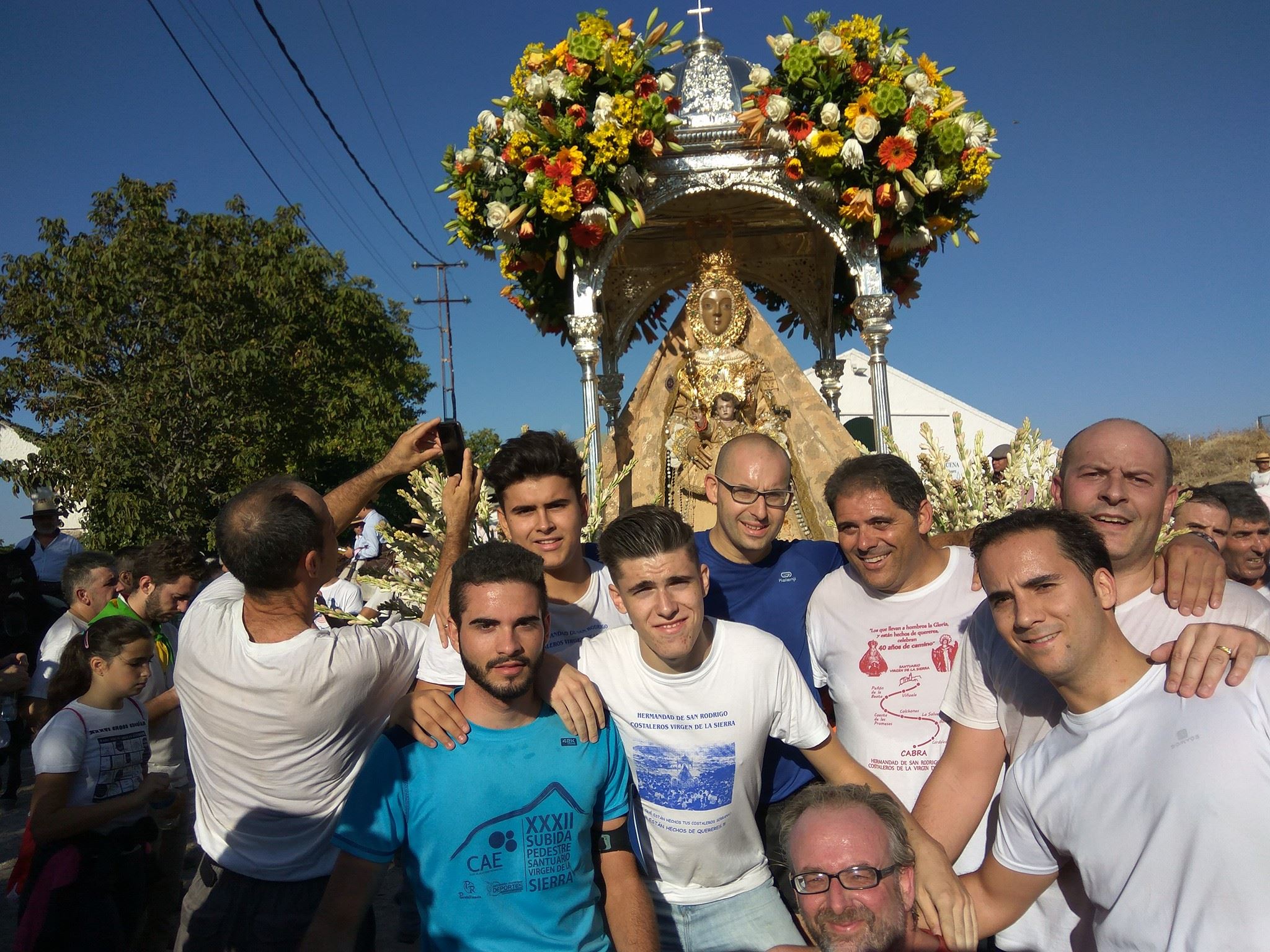 Fotos de la Subida de la Virgen de la Sierra 2017. Cabra de Córdoba
